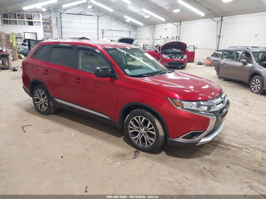 2016 MITSUBISHI OUTLANDER ES/SE/SEL | JA4AZ3A31GZ049468 | UPCARS