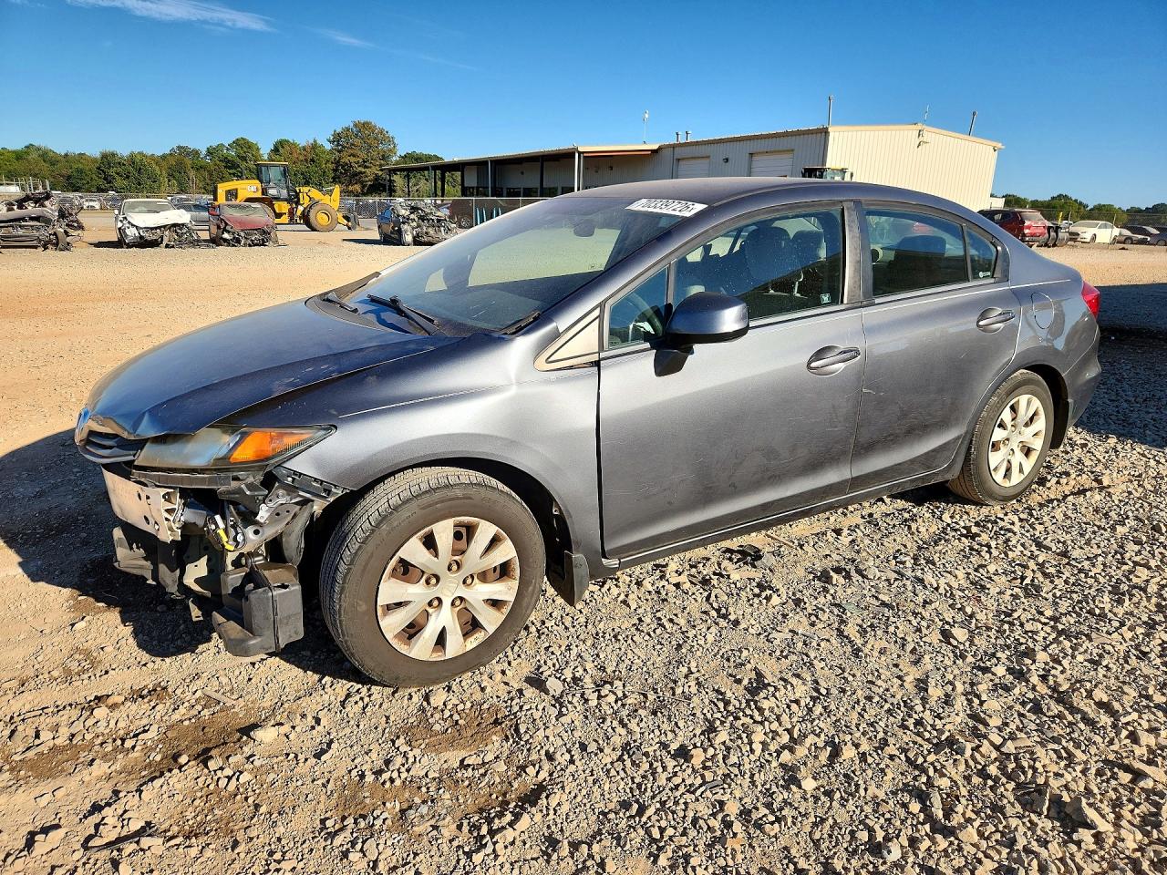 2012 HONDA CIVIC LX | 19XFB2F55CE091765 | UPCARS
