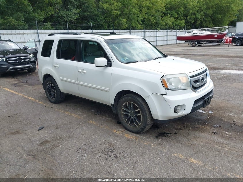 2011 HONDA PILOT EX-L | 5FNYF4H78BB084891 | UPCARS