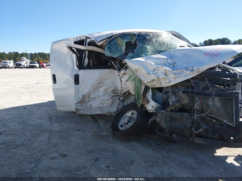 2015 CHEVROLET EXPRESS 2500 WORK VAN | 1GCWGFCF9F1250378 | UPCARS