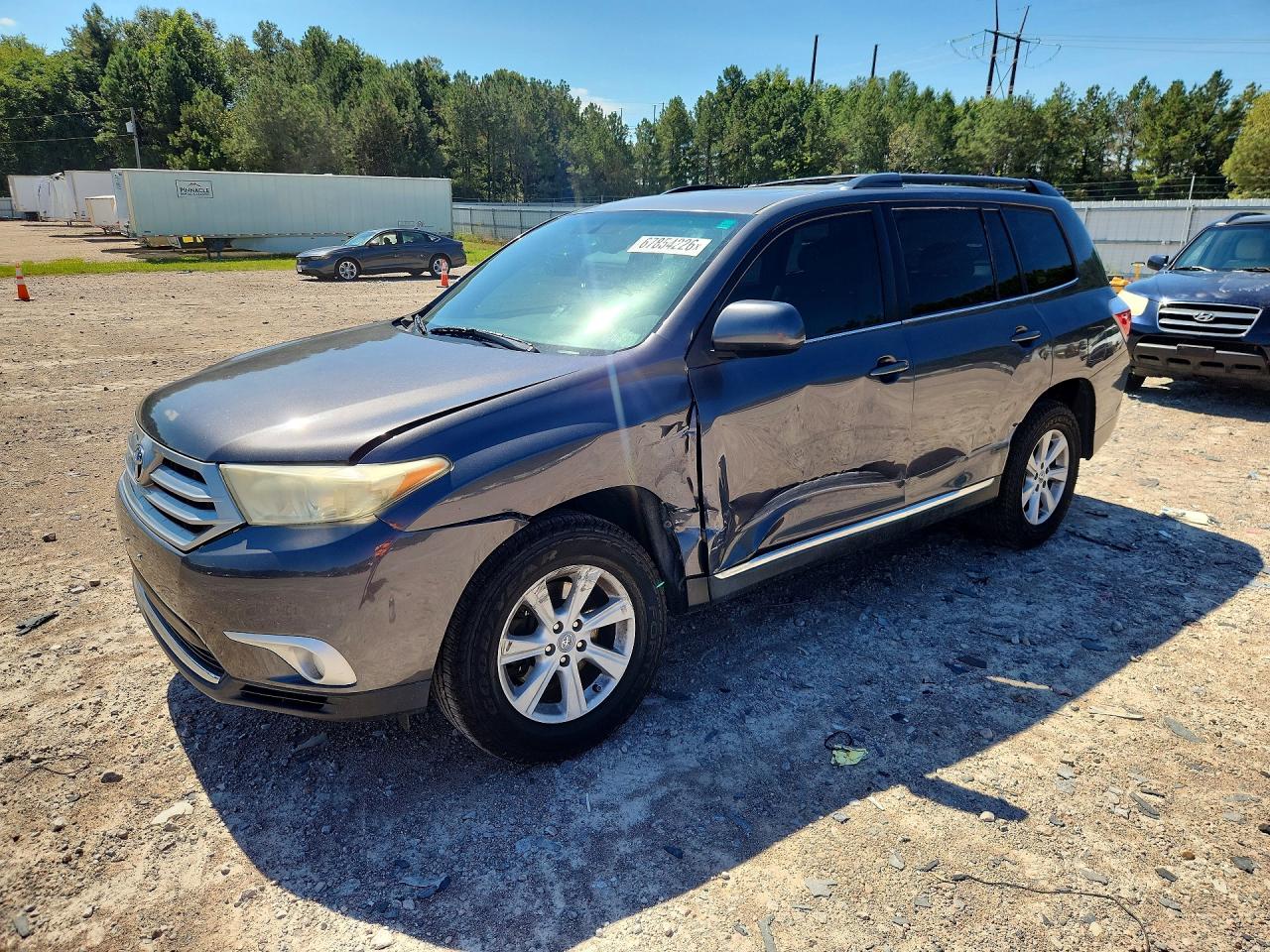 2012 TOYOTA HIGHLANDER SE | 5TDBK3EH6CS147377 | UPCARS