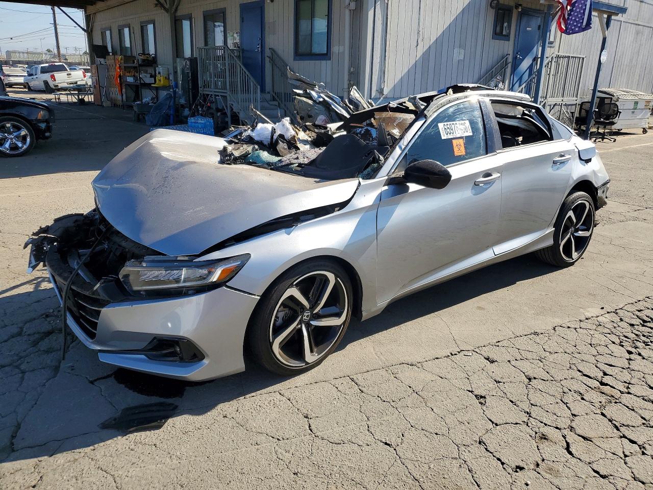2021 HONDA ACCORD SPORT | 1HGCV1F32MA047067 | UPCARS