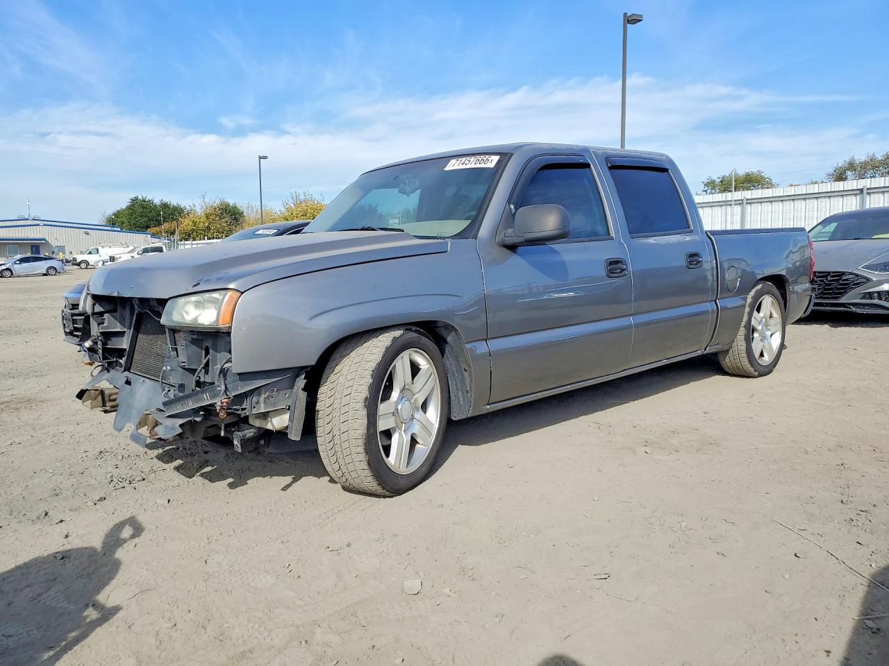2007 CHEVROLET SILVERADO C1500 CLASSIC CREW CAB | 2GCEC13V371179188 | UPCARS