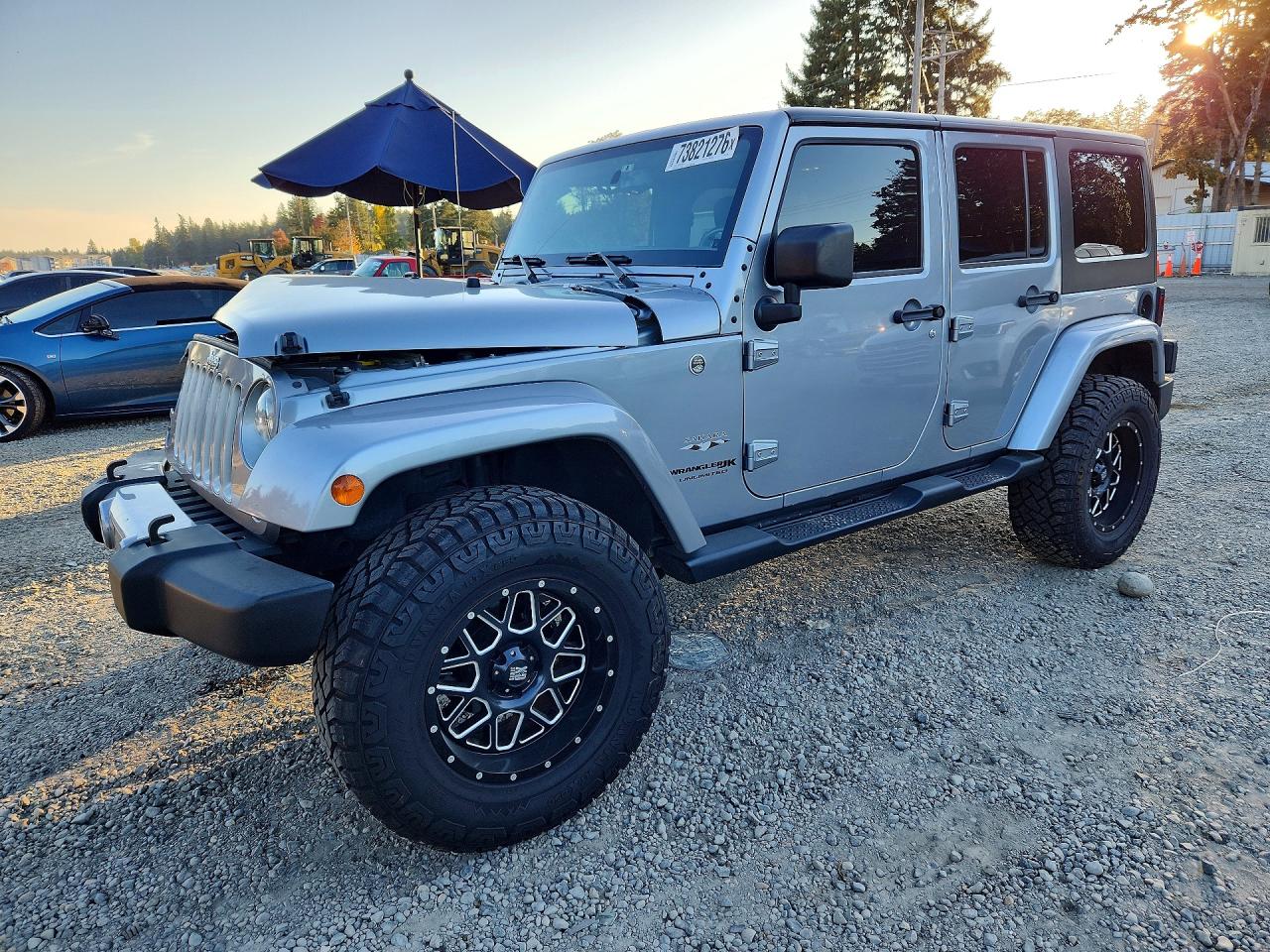 2018 JEEP WRANGLER SAHARA | 1C4HJWEG7JL872961 | UPCARS