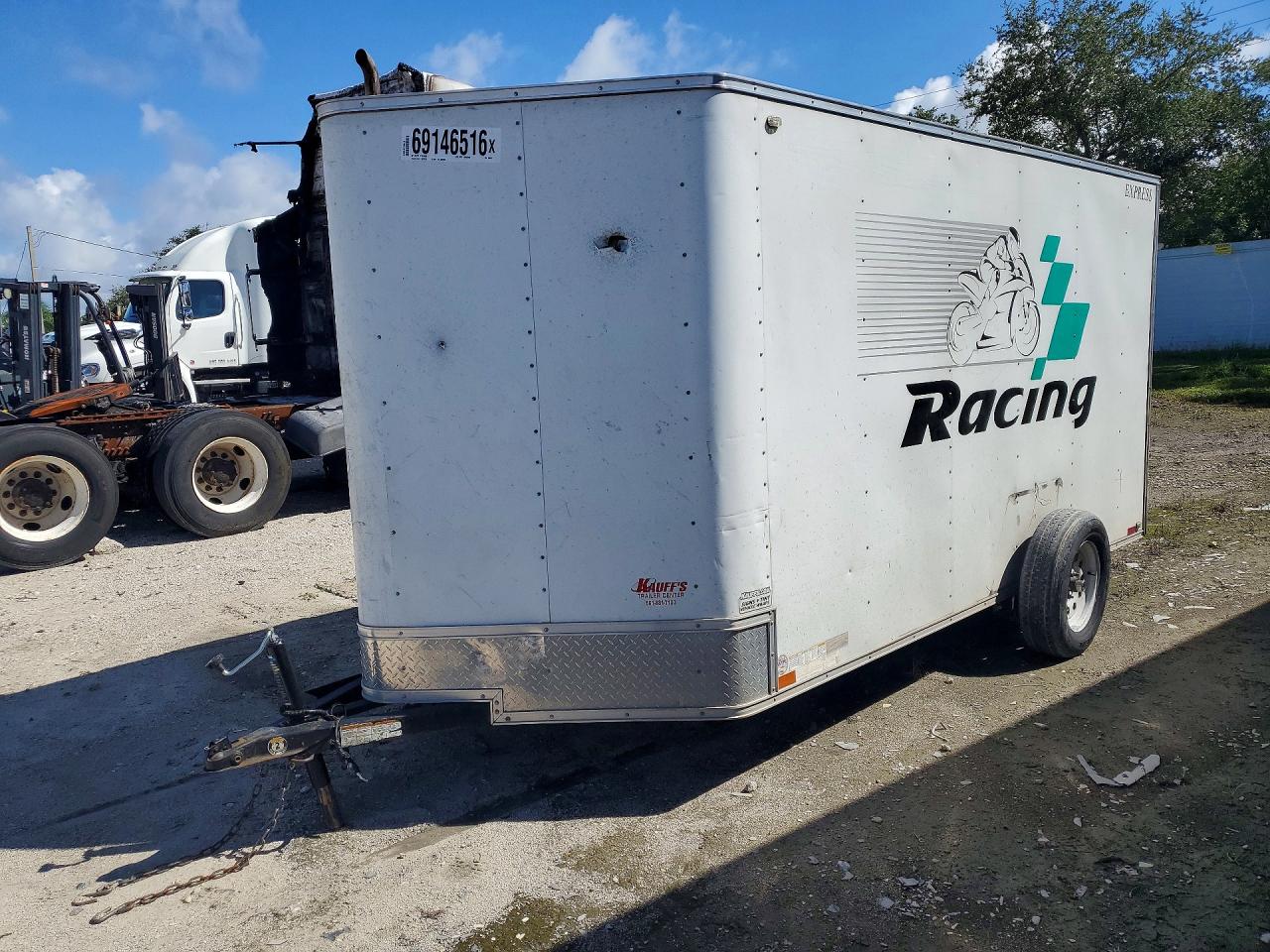2018 GGTN TRAILERS GT EXPRESS BUMPER PULL ES6126 ENCLOSED CARGO TRAILER | 5GLBE1211JC000491 | UPCARS