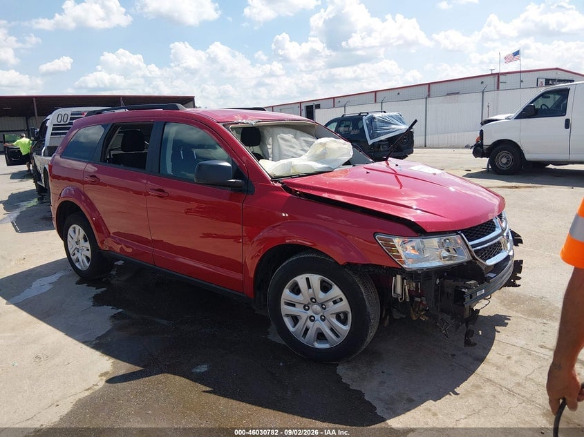 2016 DODGE JOURNEY SE | 3C4PDCAB0GT164592 | UPCARS