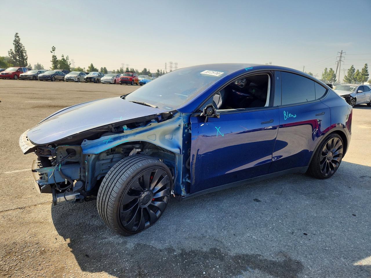 2022 TESLA MODEL Y | 7SAYGDEF9NF501547 | UPCARS