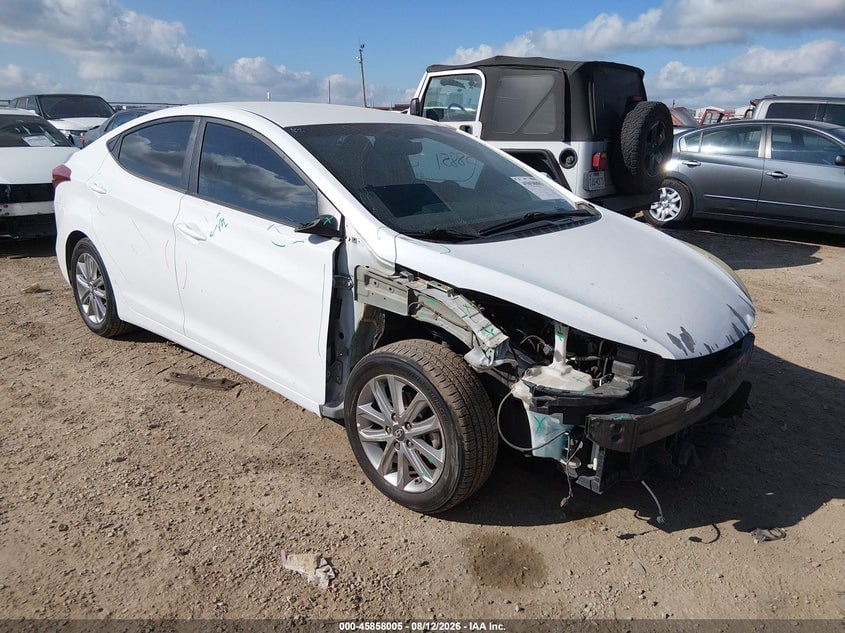 2016 HYUNDAI ELANTRA SE | 5NPDH4AE2GH660503 | UPCARS