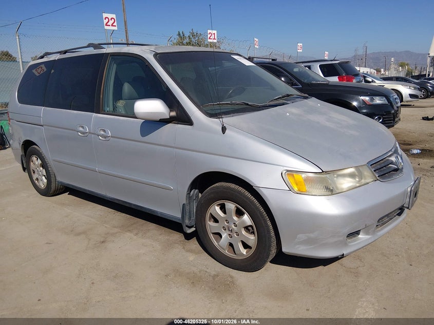 2002 HONDA ODYSSEY EX-L W/LEATHER | 2HKRL189X2H572304 | UPCARS