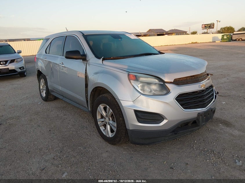 2017 CHEVROLET EQUINOX LS | 2GNALBEK2H1617828 | UPCARS