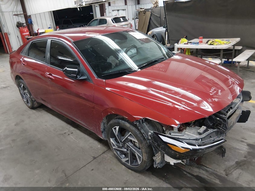 2025 HYUNDAI ELANTRA SEL SPORT | KMHLM4DG1SU017722 | UPCARS