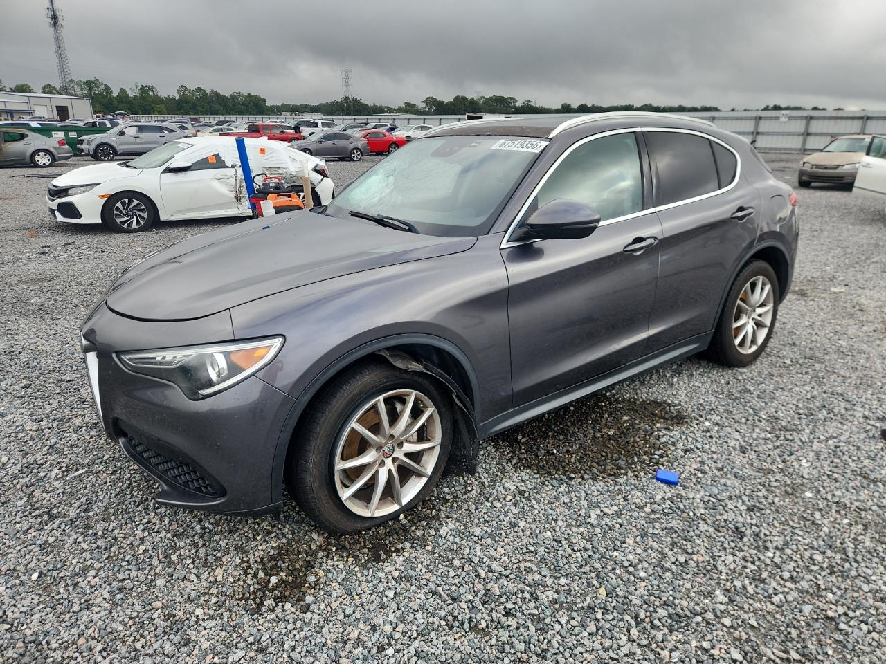 2018 ALFA ROMEO STELVIO TI LUXURY | ZASFAKRN4J7C23577 | UPCARS
