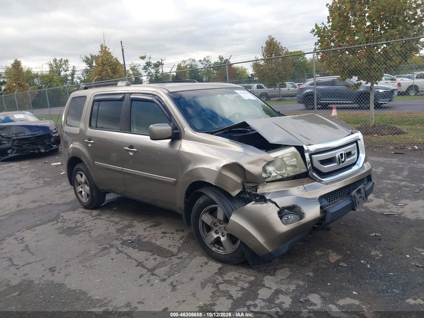 2011 HONDA PILOT EX-L | 5FNYF4H50BB076010 | UPCARS