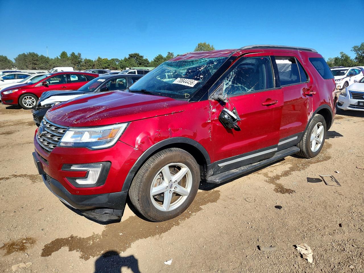2017 FORD EXPLORER XLT | 1FM5K8D86HGB28921 | UPCARS