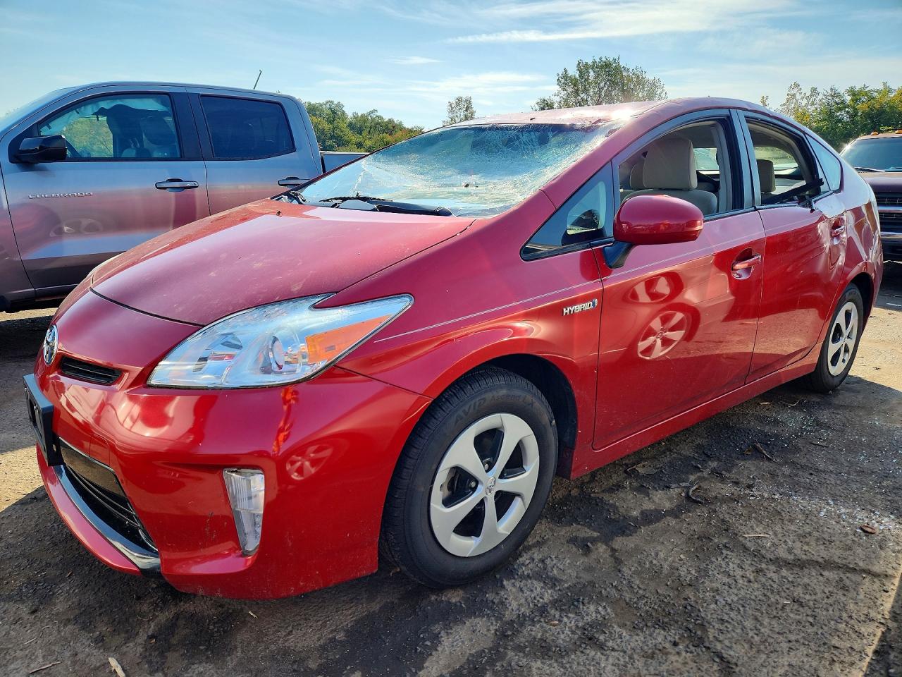 2015 TOYOTA PRIUS THREE | JTDKN3DU7F1982895 | UPCARS