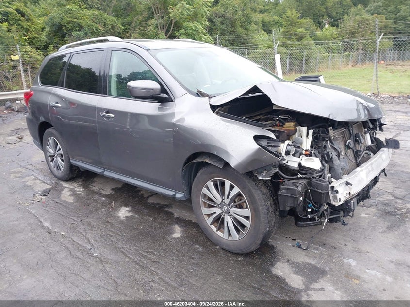 2018 NISSAN PATHFINDER SV | 5N1DR2MN9JC660137 | UPCARS