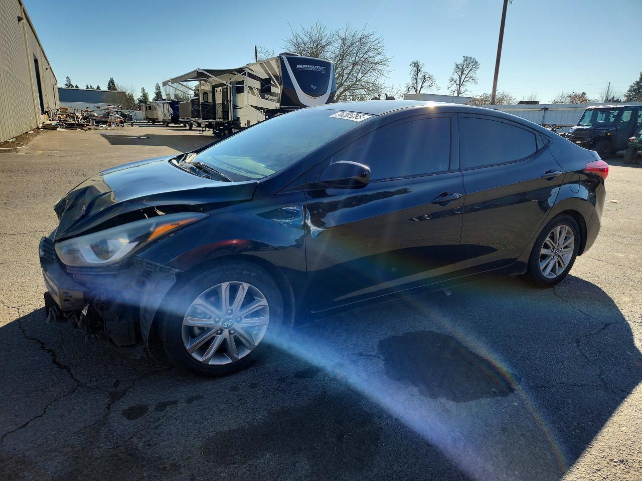 2014 HYUNDAI ELANTRA SE | 5NPDH4AE8EH503894 | UPCARS
