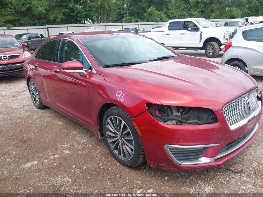 2017 LINCOLN MKZ HYBRID SELECT | 3LN6L5LU8HR654782 | UPCARS