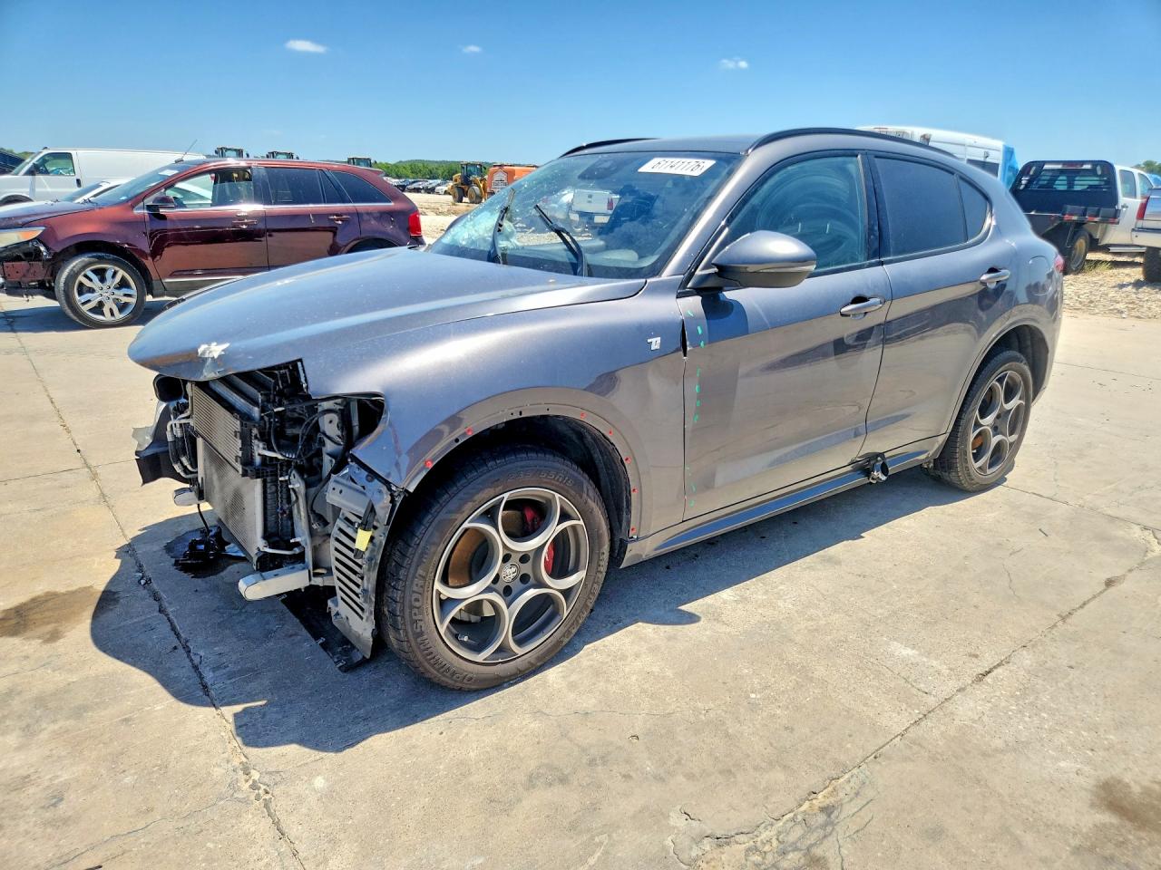 2022 ALFA ROMEO STELVIO TI | ZASPAKBN1N7D39243 | UPCARS