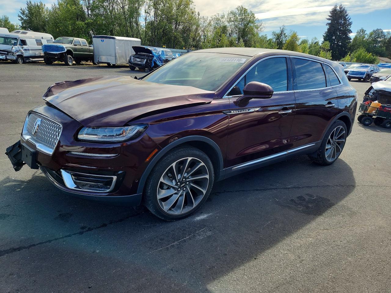 2019 LINCOLN NAUTILUS RESERVE | 2LMPJ8LP3KBL12527 | UPCARS