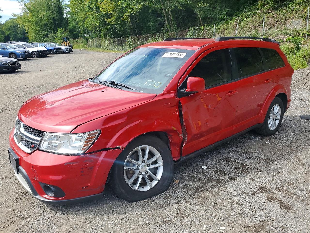 2015 DODGE JOURNEY SXT | 3C4PDCBG4FT754805 | UPCARS