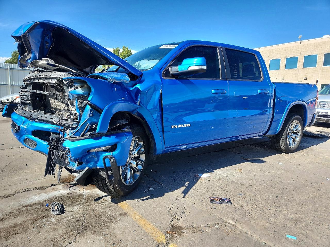 2021 RAM 1500 LARAMIE | 1C6SRFJT8MN790321 | UPCARS