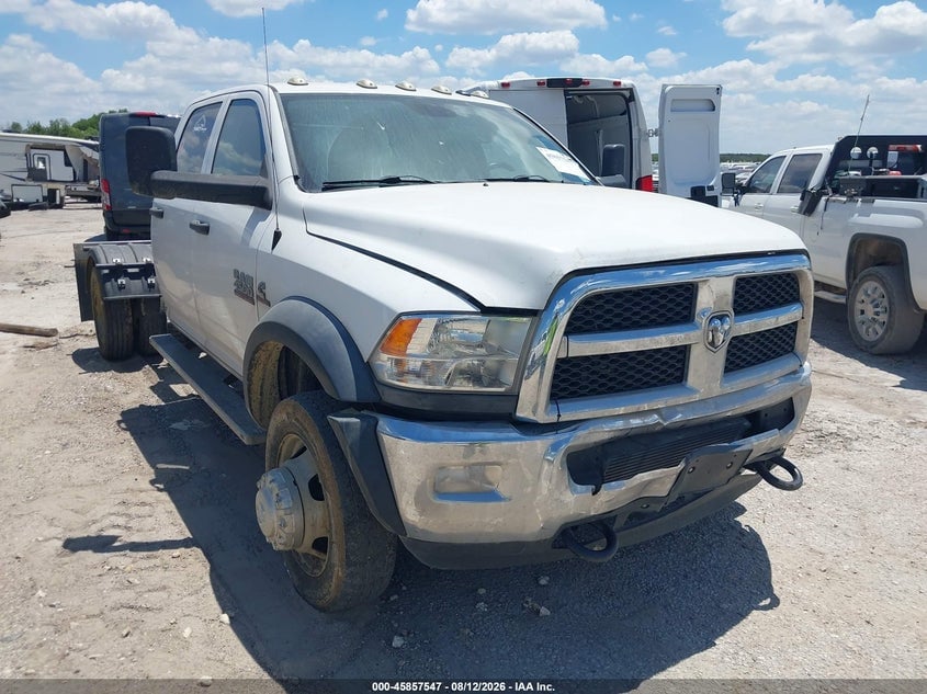 2018 RAM 4500 CHASSIS TRADESMAN/SLT/LARAMIE | 3C7WRLEL7JG157755 | UPCARS
