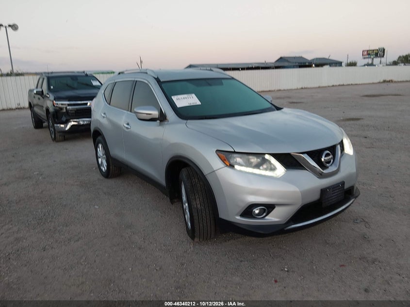 2016 NISSAN ROGUE SV | KNMAT2MV2GP644209 | UPCARS