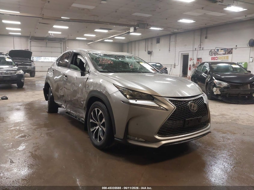 2016 LEXUS NX 200T | JTJBARBZ7G2069754 | UPCARS