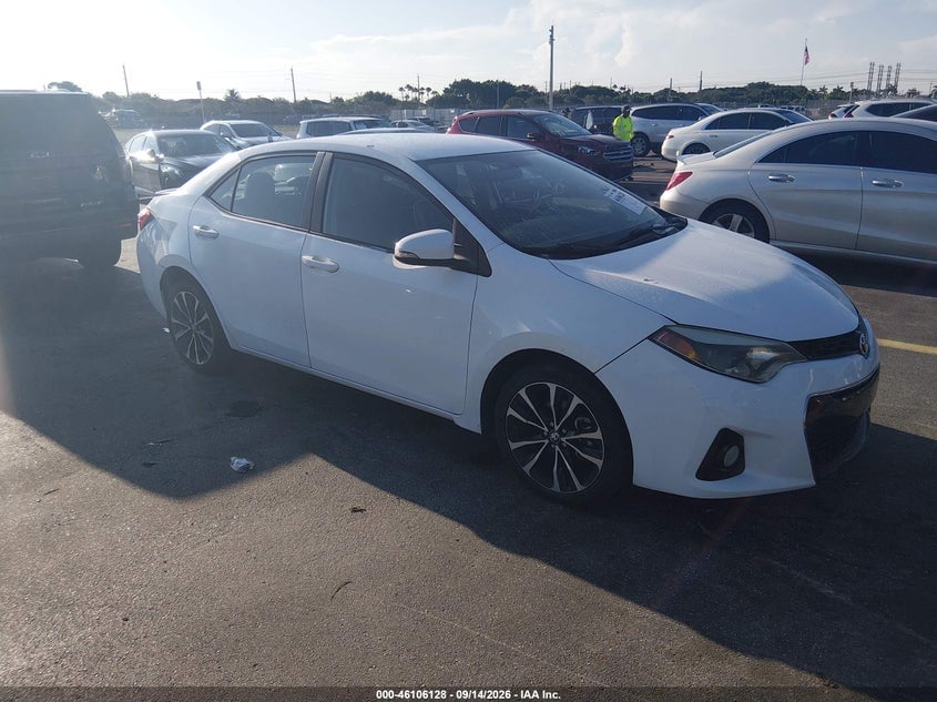 2016 TOYOTA COROLLA S | 5YFBURHE1GP443968 | UPCARS