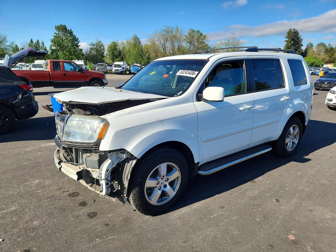 2011 HONDA PILOT EXL | 5FNYF4H55BB034786 | UPCARS