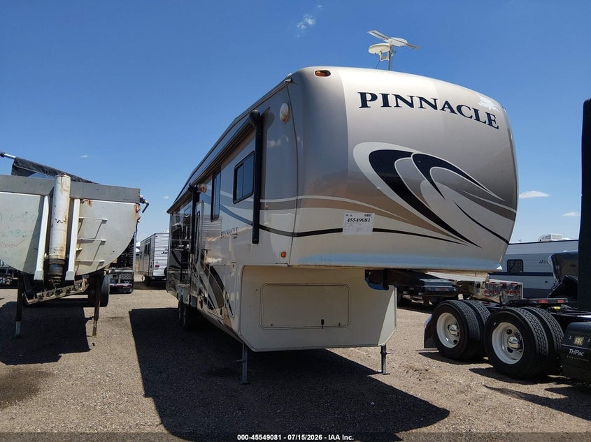 2011 JAYCO PINNACLE | 1UJCJ0BU0B1RB0248 | UPCARS