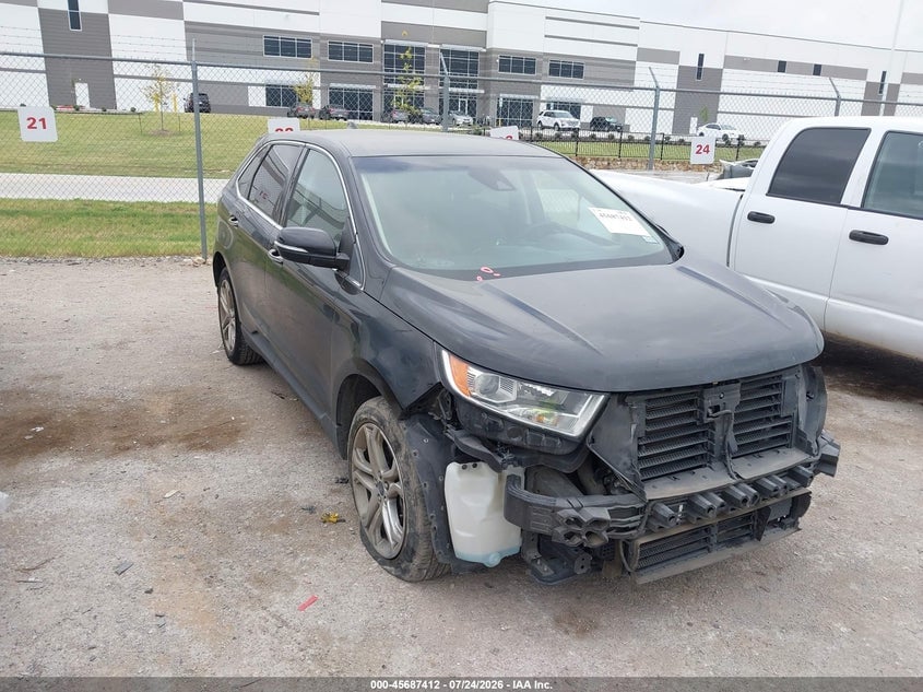 2018 FORD EDGE TITANIUM | 2FMPK3K96JBB80439 | UPCARS