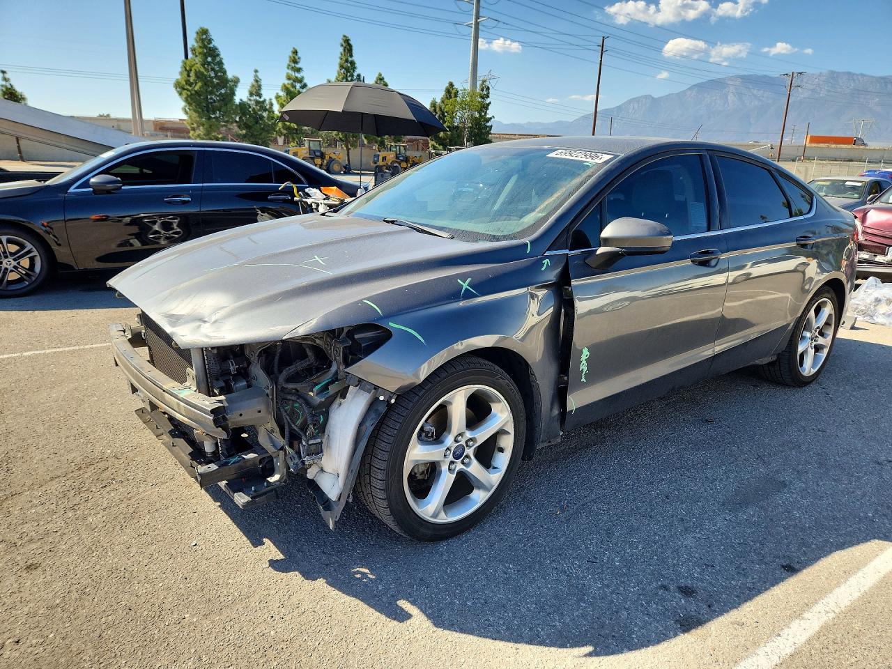 2016 FORD FUSION S | 3FA6P0G70GR166155 | UPCARS