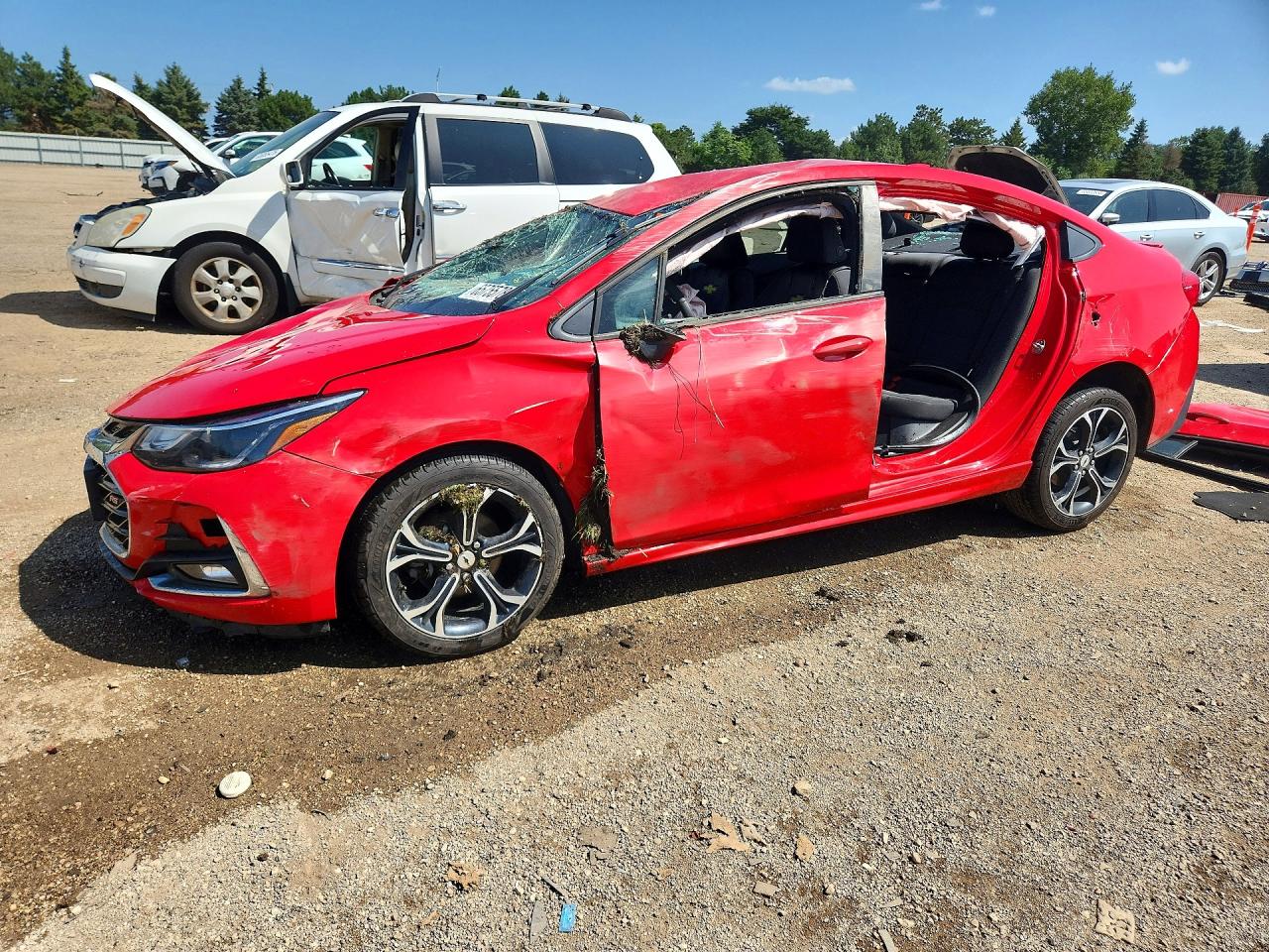 2019 CHEVROLET CRUZE LT | 1G1BE5SM1K7132002 | UPCARS