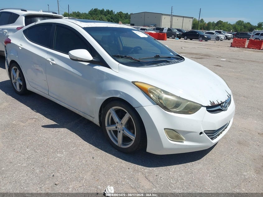 2012 HYUNDAI ELANTRA LIMITED | 5NPDH4AE0CH144845 | UPCARS