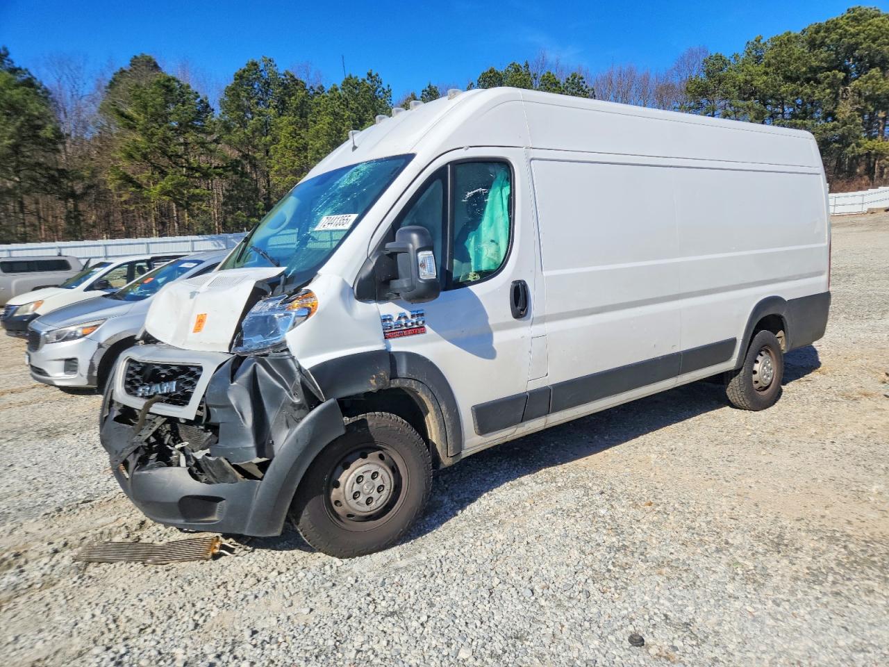 2021 RAM PROMASTER 3500 DELIVERY VAN | 3C6MRVJG6ME564305 | UPCARS