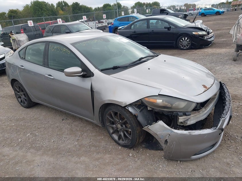2015 DODGE DART SXT | 1C3CDFBB8FD316142 | UPCARS