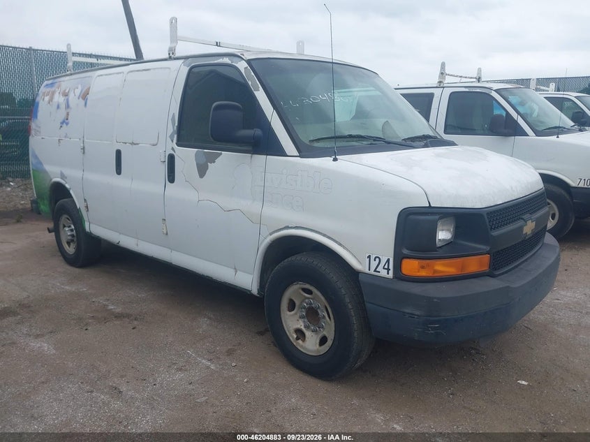 2010 CHEVROLET EXPRESS 2500 WORK VAN | 1GCZGFDA8A1140124 | UPCARS