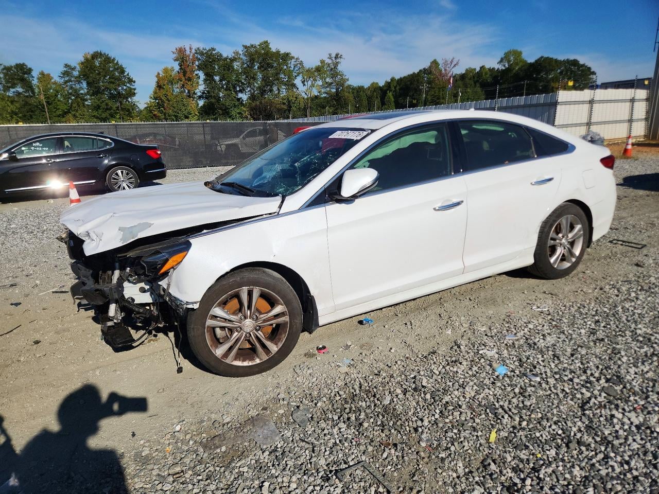 2018 HYUNDAI SONATA LIMITED | 5NPE34AF1JH684813 | UPCARS