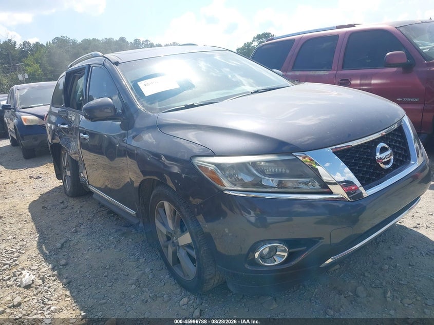 2014 NISSAN PATHFINDER PLATINUM | 5N1AR2MN7EC727357 | UPCARS