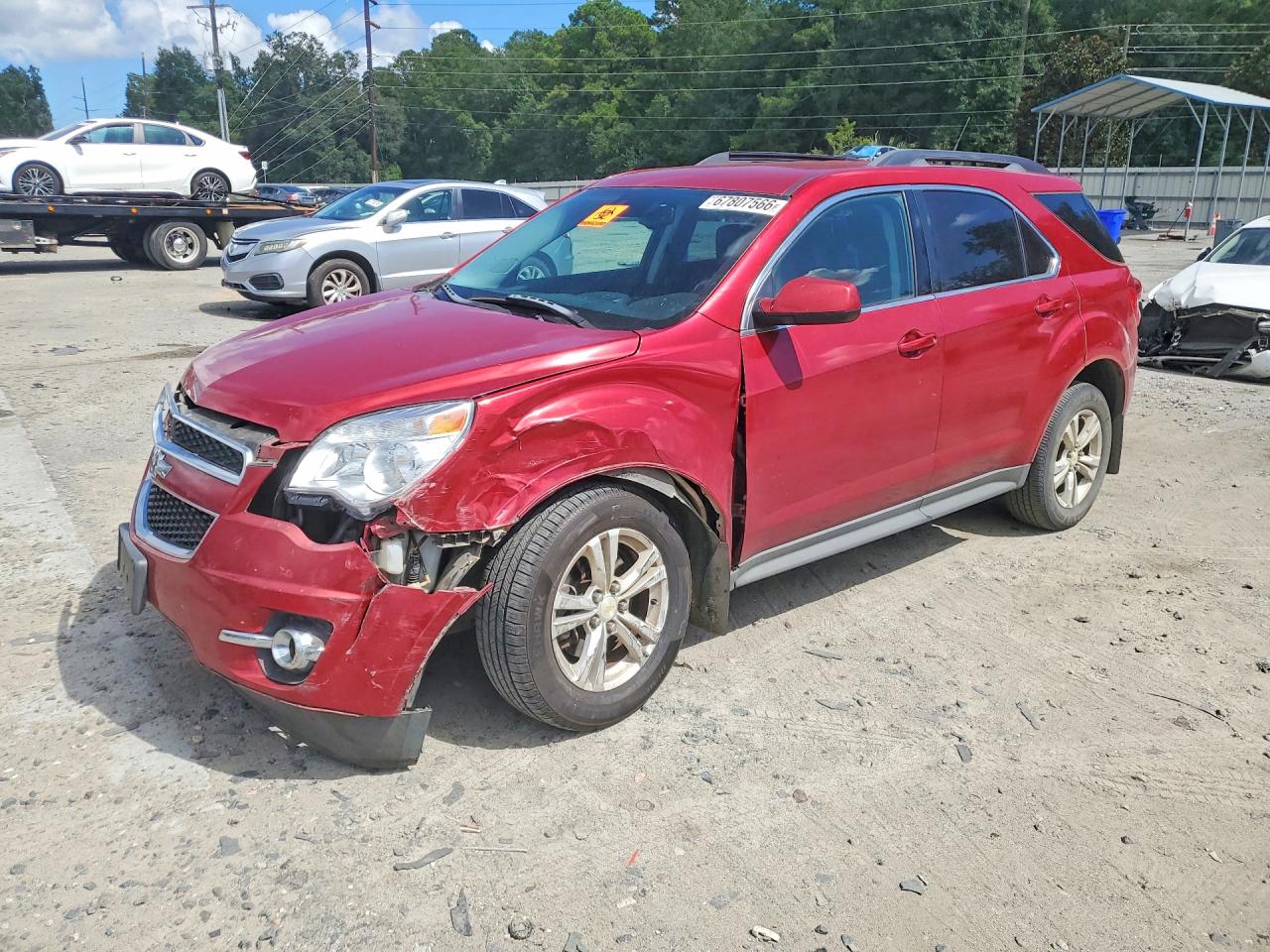 2013 CHEVROLET EQUINOX LT | 1GNALPEK0DZ121179 | UPCARS
