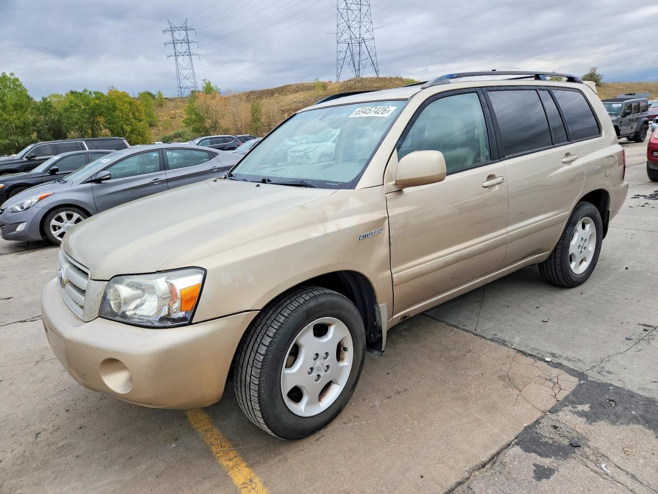 2005 TOYOTA HIGHLANDER LIMITED | JTEEP21A550123848 | UPCARS