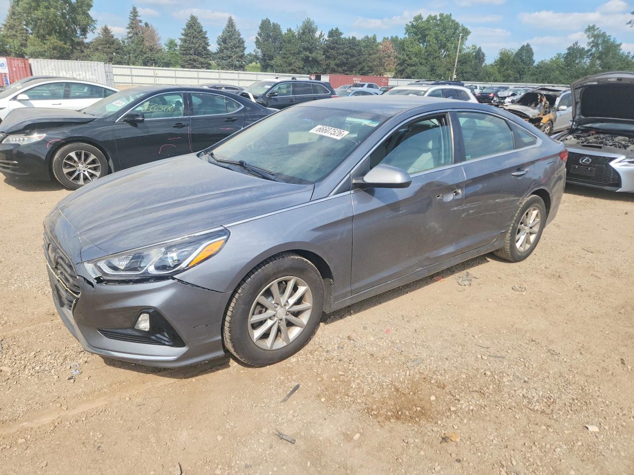 2019 HYUNDAI SONATA SE | 5NPE24AF2KH818961 | UPCARS