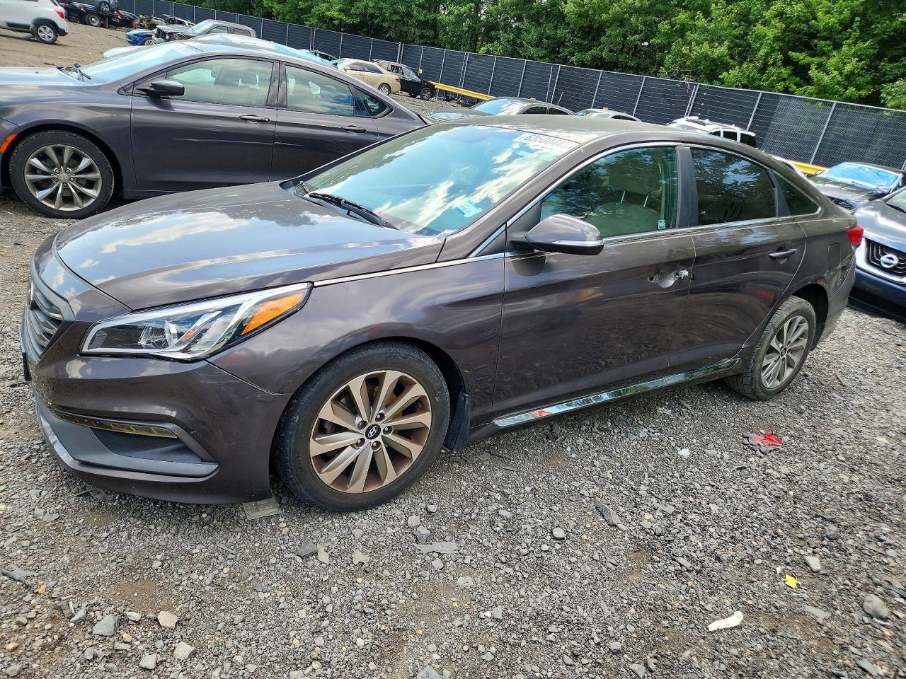 2017 HYUNDAI SONATA SPORT | 5NPE34AF1HH474223 | UPCARS