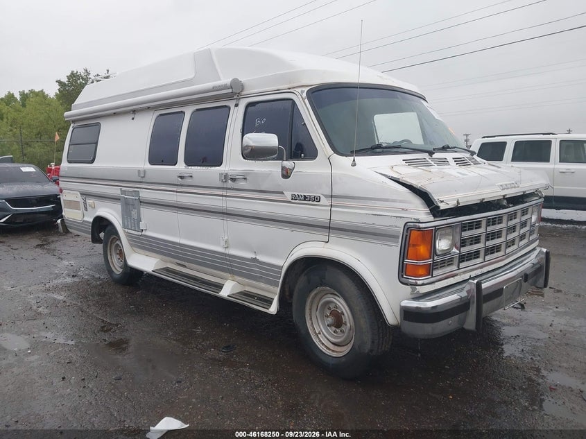 1992 DODGE RAM VAN B350 | 2B6KB31Z6NK114953 | UPCARS