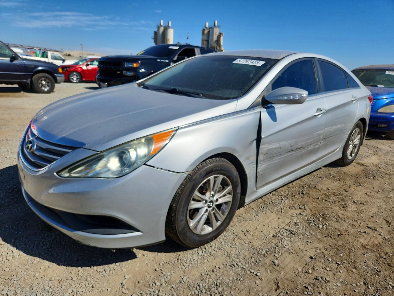 2014 HYUNDAI SONATA GLS | 5NPEB4AC3EH821569 | UPCARS