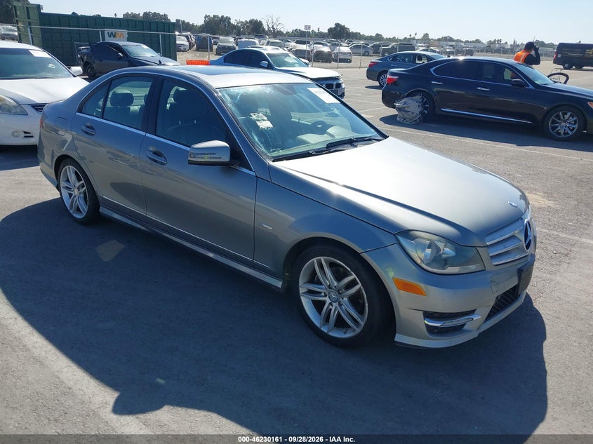 2012 MERCEDES-BENZ C 250 SPORT | WDDGF4HB0CA623181 | UPCARS