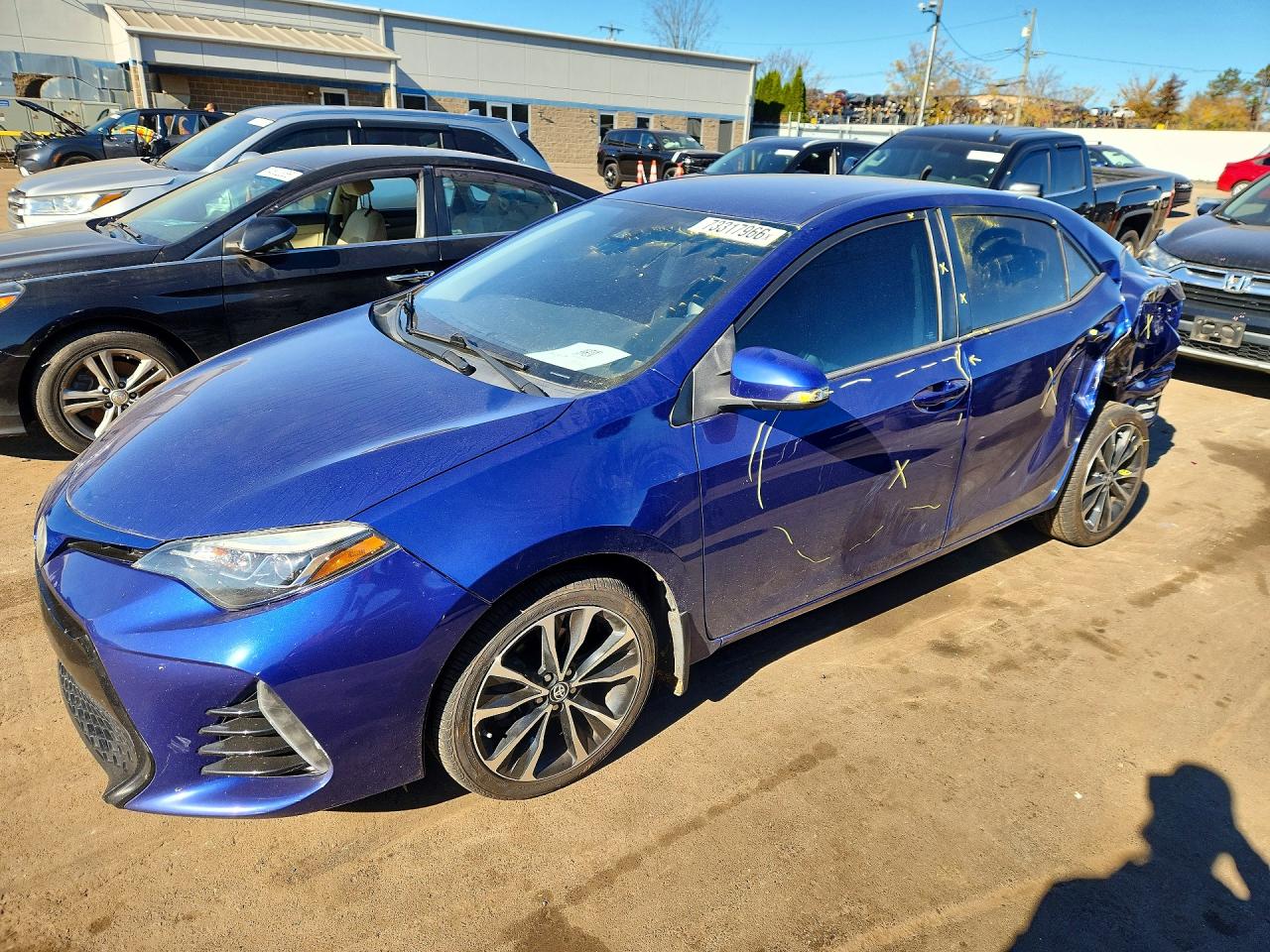 2019 TOYOTA COROLLA SE | 2T1BURHE6KC136160 | UPCARS