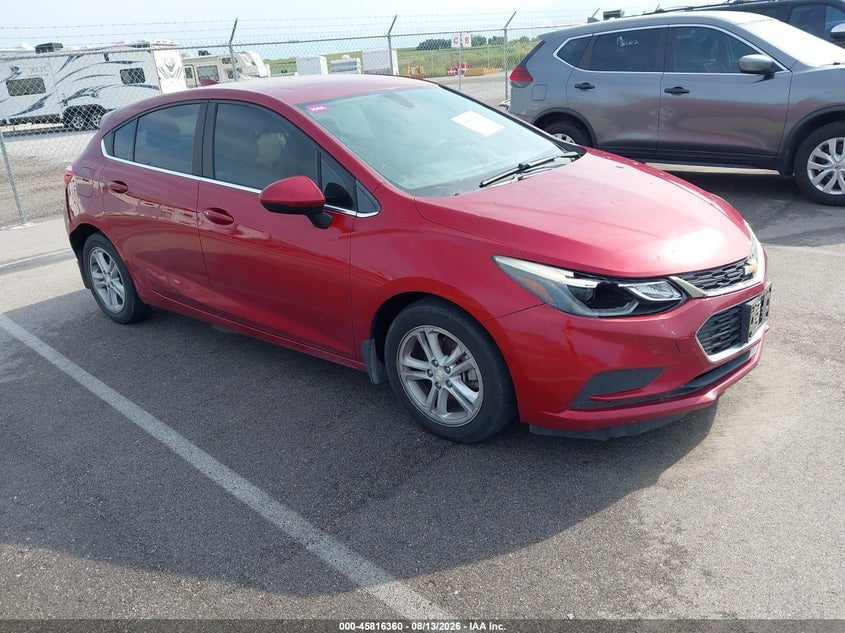 2017 CHEVROLET CRUZE LT AUTO | 3G1BE6SM8HS563209 | UPCARS